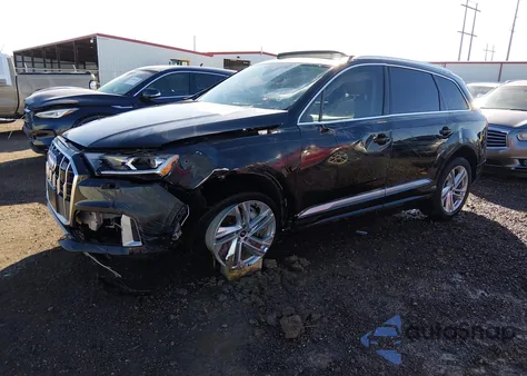 2021 Audi Q7 Premium Plus 55 Tfsi Quattro Tiptronic z USA, uszkodzony, nr VIN WA1LXAF79MD019108